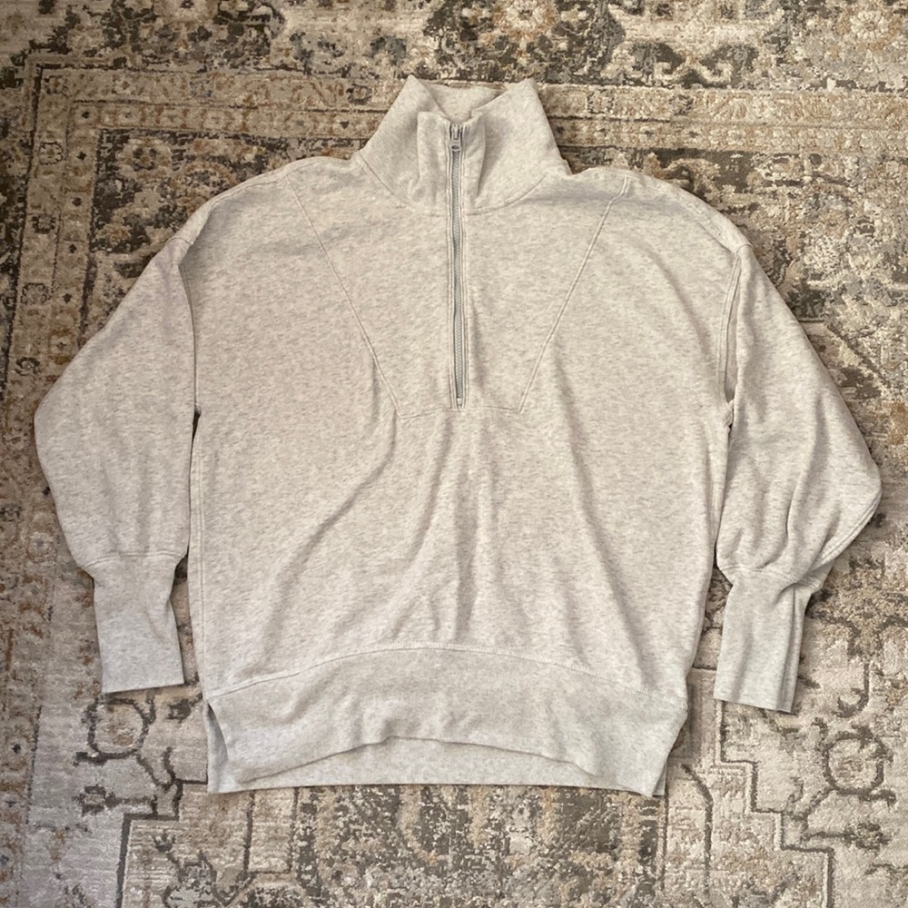 A&F Soft Collection Quarter Zip